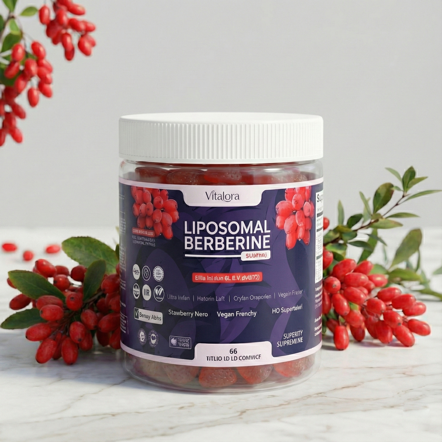 Liposomal Berberine 500mg Gummies